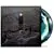 Turquoise White & Black Swirl Vinyl